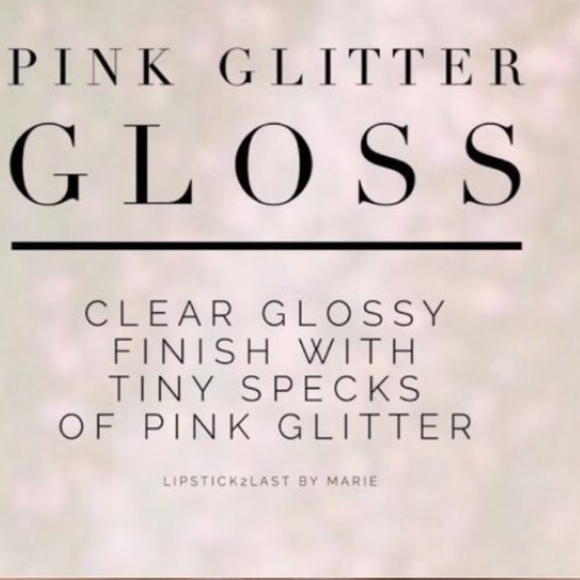 Lipsense Pink Glitter Gloss - Picture 3 of 7